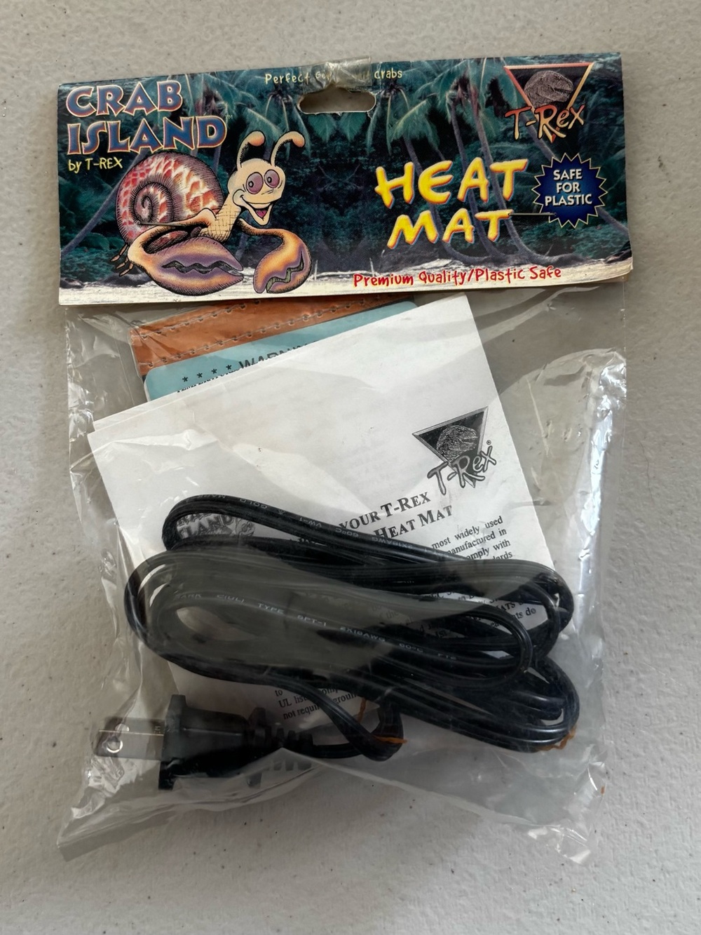 T-Rex Crab Island Hermit Crab Heat Mat